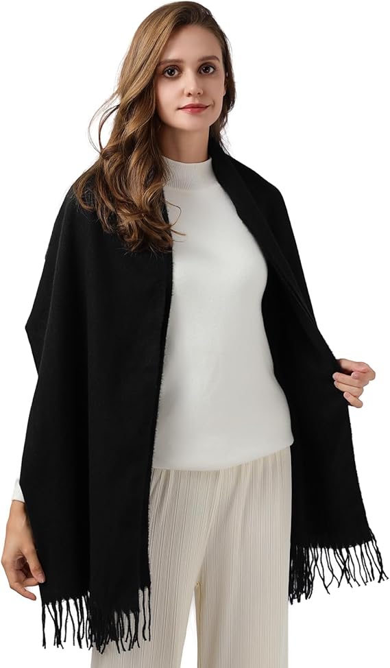 Scarfs for Women Pashmina Shawls and Wraps for Evening Dress Bridesmaid Wedding Bridal Winter Warm Long Large Scarves